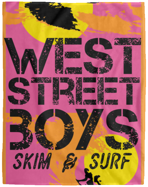 WSB Graphic Plush Fleece Blanket - 60x80