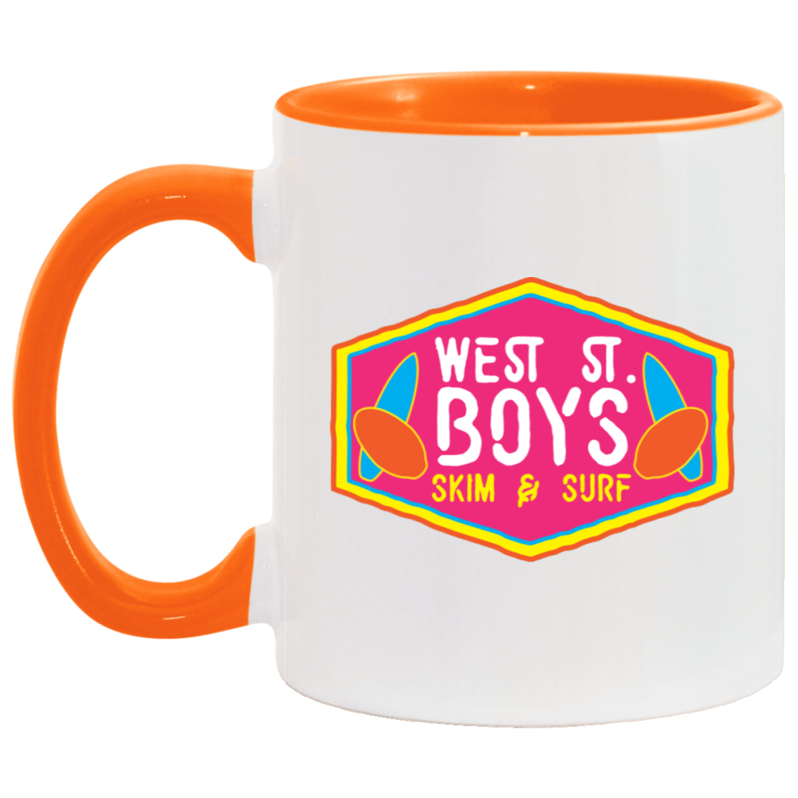 West St Boys Color Logo Mug