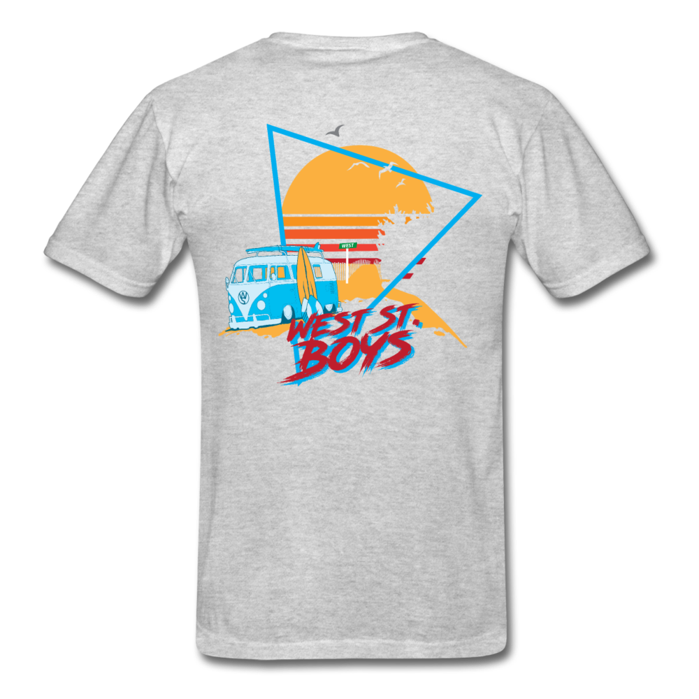 80s WSB Tee - heather gray